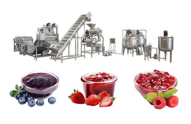 All Kind of Fruit Jam Processing Line for Industrial Use